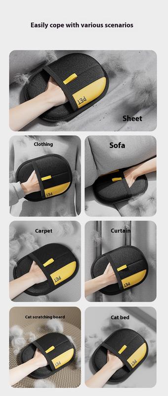 Reusable pet hair glove
